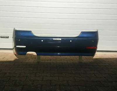 BMW 5er E60 Heckschürze blau Stoßstange Verkleidung Stoßfänger HINTEN ABHOLUNG 