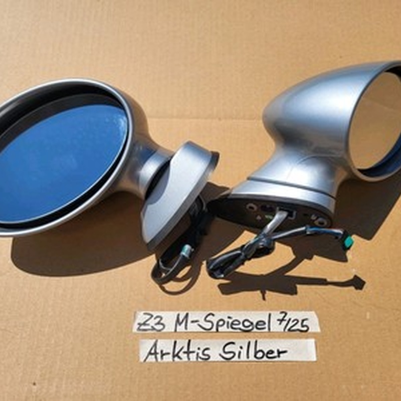 BMW Z3 Roadster Seiten Außen Spiegel M-Spiegel  Arktis Silber Metallic ABHOLUNG