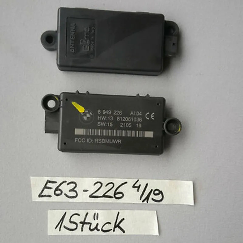 BMW E63 E64 Steuergerät DWA Innenraumschutz Alarmanlage 6949226
