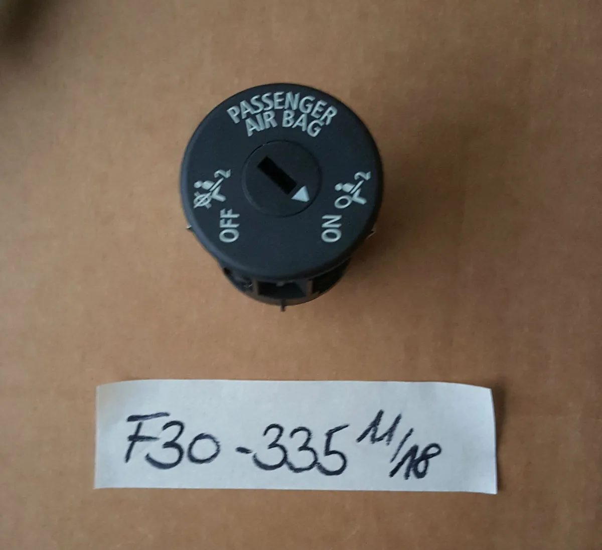 BMW F20 F21 F30 F31 F34 F35 Mini Schalter Deaktivierung Beifahrer Airbag 9196335
