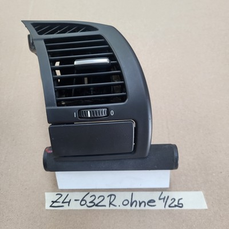 BMW Z4 Frischluftgrill schwarz silber RECHTS Gitter Lüftung Luft Düse 7025632