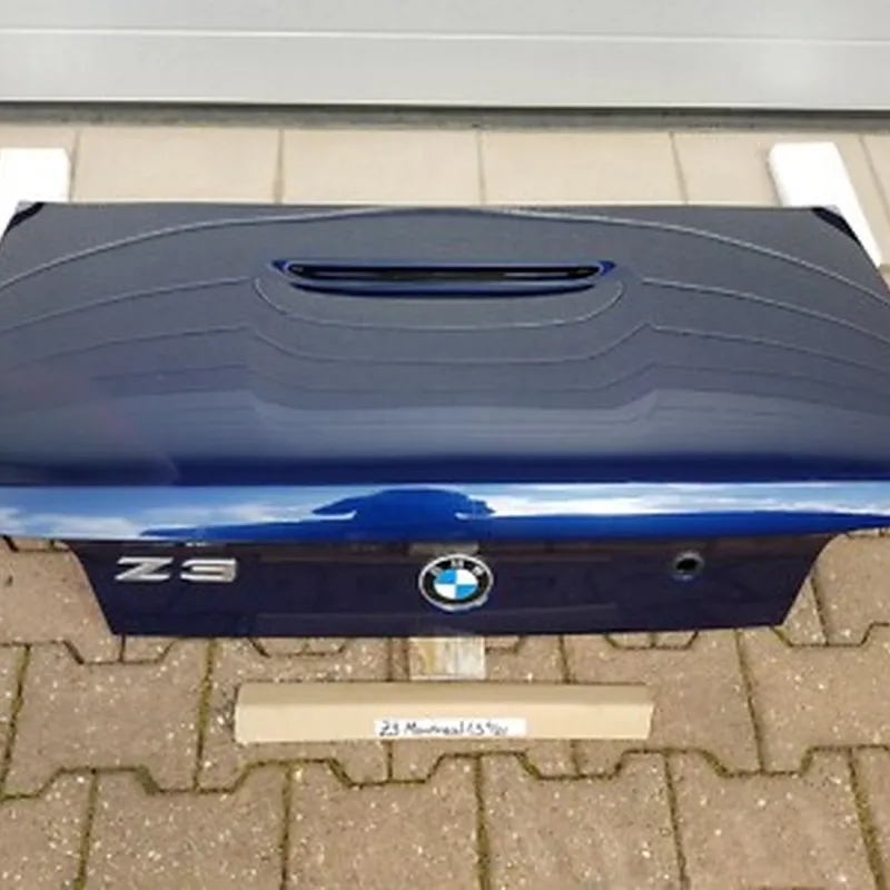 BMW Z3 Roadster Heckdeckel Heckklappe Kofferraum Deckel Klappe Montreal blau 