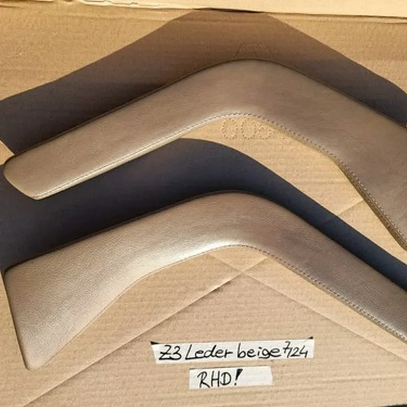 BMW Z3 Bumerang Verkleidung Mittelkonsole Blende rechts + links Voll Leder beige