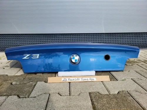 BMW Z3 Facelift Heckklappe Heckdeckel Kofferraum Deckel Topas blau ABHOLUNG 