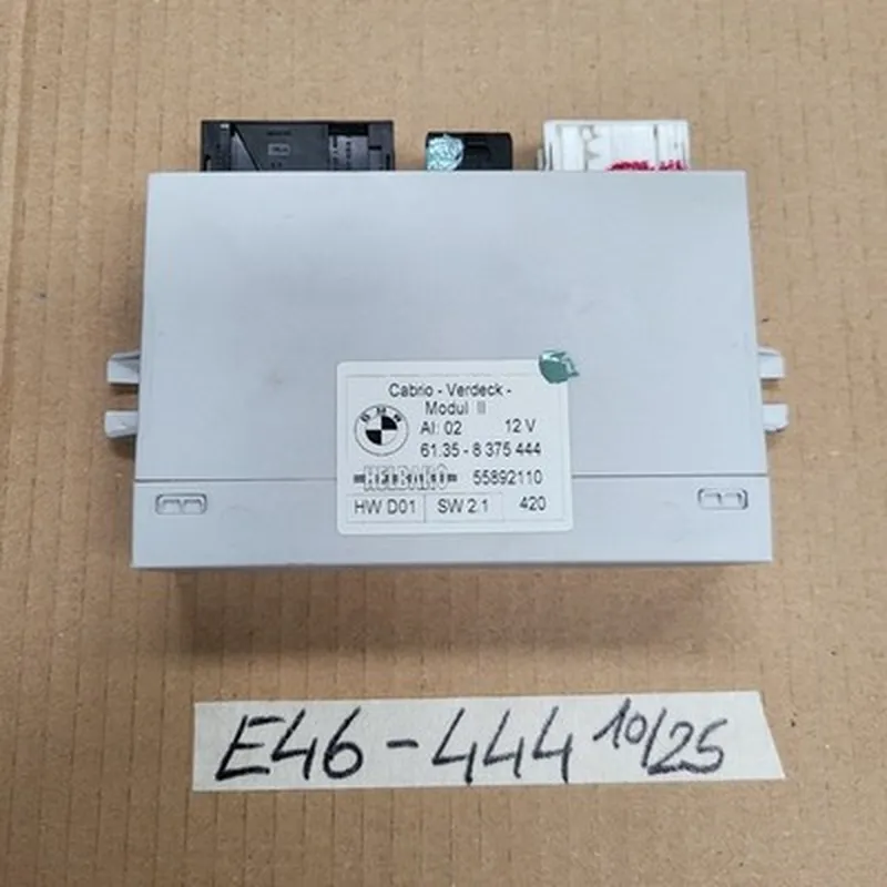 Steuergerät BMW E46 Cabrio Verdeck Modul 8375444