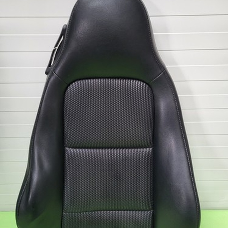 BMW Z3 Roadster Facelift Bei Fahrer Sitz Oberteil Kunstleder Lehne schwarz