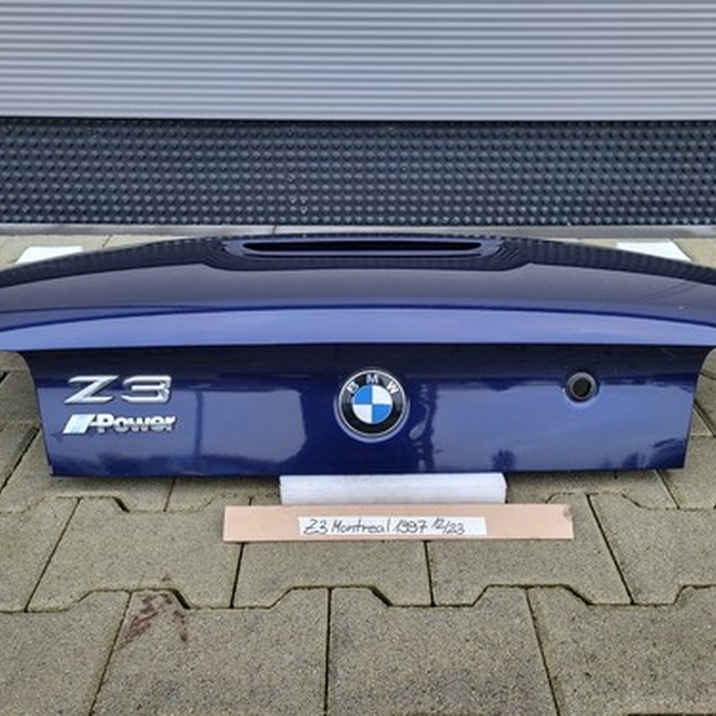 BMW Z3 Roadster Heckklappe Heckdeckel Kofferraum Deckel Montreal Blau ABHOLUNG