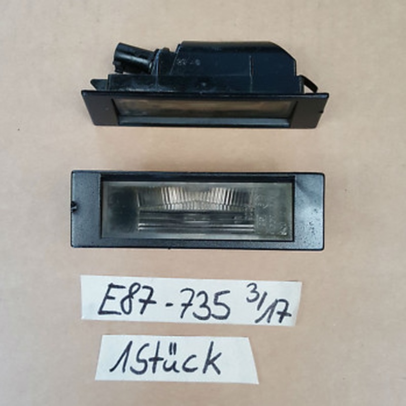 BMW E81 E87 E63 E64 E85 E86 Kennzeichen Leuchte 7165735 Nr. Schild Beleuchtung