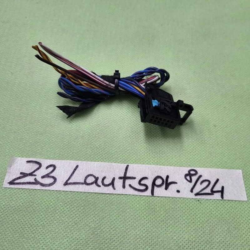 BMW Z3 Roadster Tiefton Lautsprecher Stecker mit Kabel Stück abgeschnitten