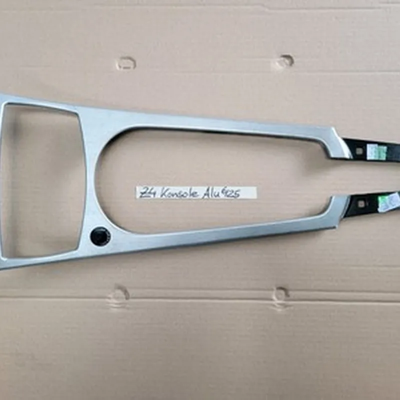 BMW Z4 E85 E86 Mittelkonsole Alu Verkleidung Aluminium Blende Kratzer  6961779