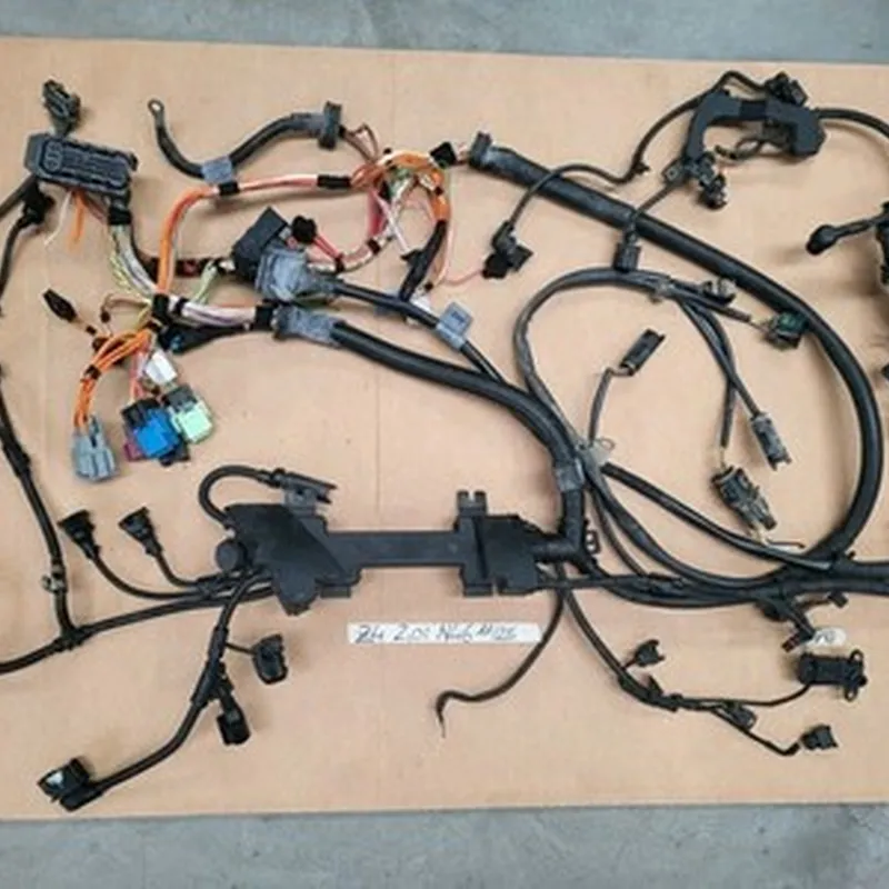 original BMW Z4 E85 N46 Motor Kabelbaum 7552377 Motor Getriebe Modul Kabel