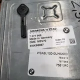 BMW Z4 Motorsteuergerät 7581340 N52 EWS Modul 9145097 + 1 Schlüssel 2,5i Motor