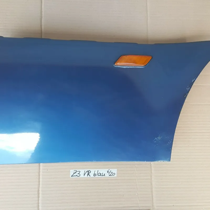 BMW E36 Z3 Roadster Kotflügel Seitenwand  VORNE RECHTS Topas blau