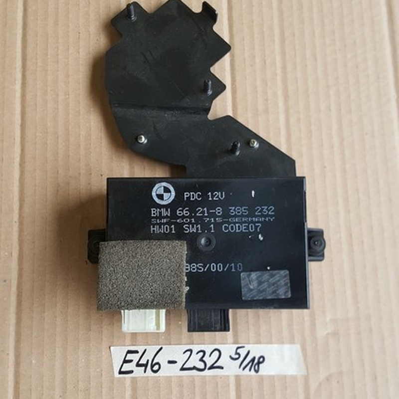 BMW E46 Steuergerät PDC mit Halter / Einparkhilfe Modul 8385232