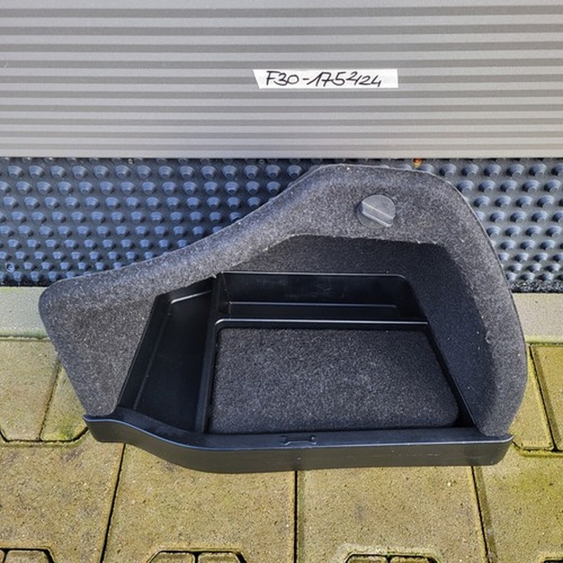 BMW F30 Kofferraum Verkleidung Gepäckraum Abdeckung Batterie Wanne 7239175