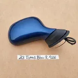 BMW Z3 Roadster Seiten Außen Spiegel Gehäuse Glas Motor RECHTS Topas Blau 