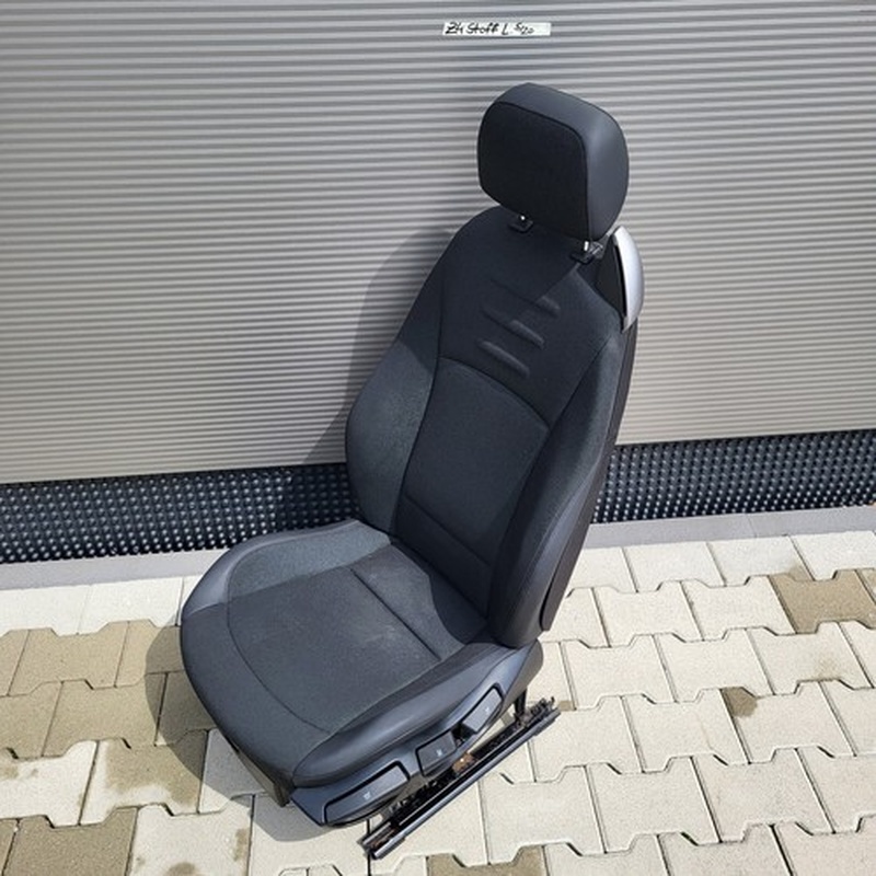 BMW Z4 E85 Fahrer ODER Beifahrer Sitz Stoff Anthrazit ABHOLUNG