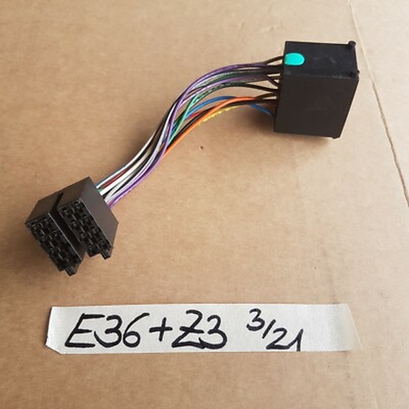 BMW E36 E39 E46 Z3 Radio Adapter Zwischen Stecker mit Kabel