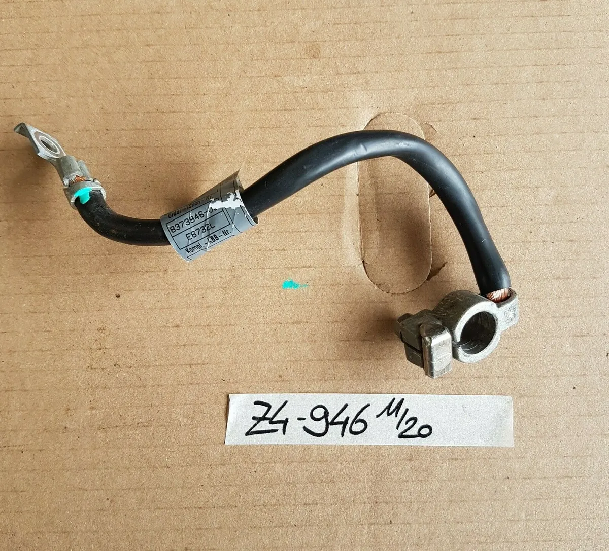 BMW Z4 E85 E86 E46 Batterie Minus Kabel Masse Kabel 8373946