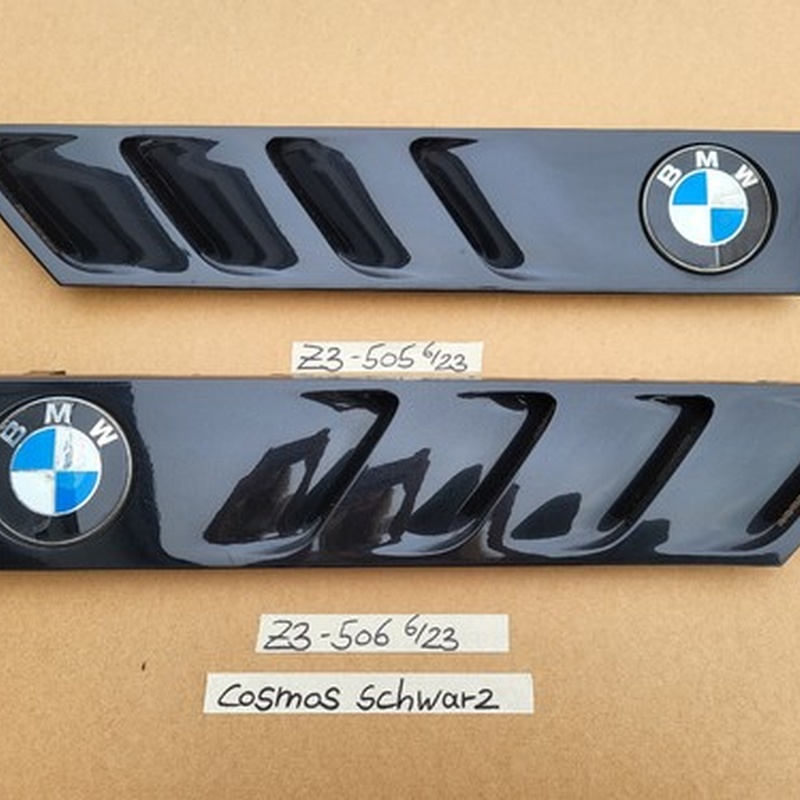 BMW Z3 Roadster Lufteinlass Kiâemen Ziergitter Motorhaube Cosmos Schwarz R+L