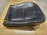 BMW Z3 Roadster Fahrer Sitz Kissen Polster + Bezug Leder schwarz OHNE Heizung