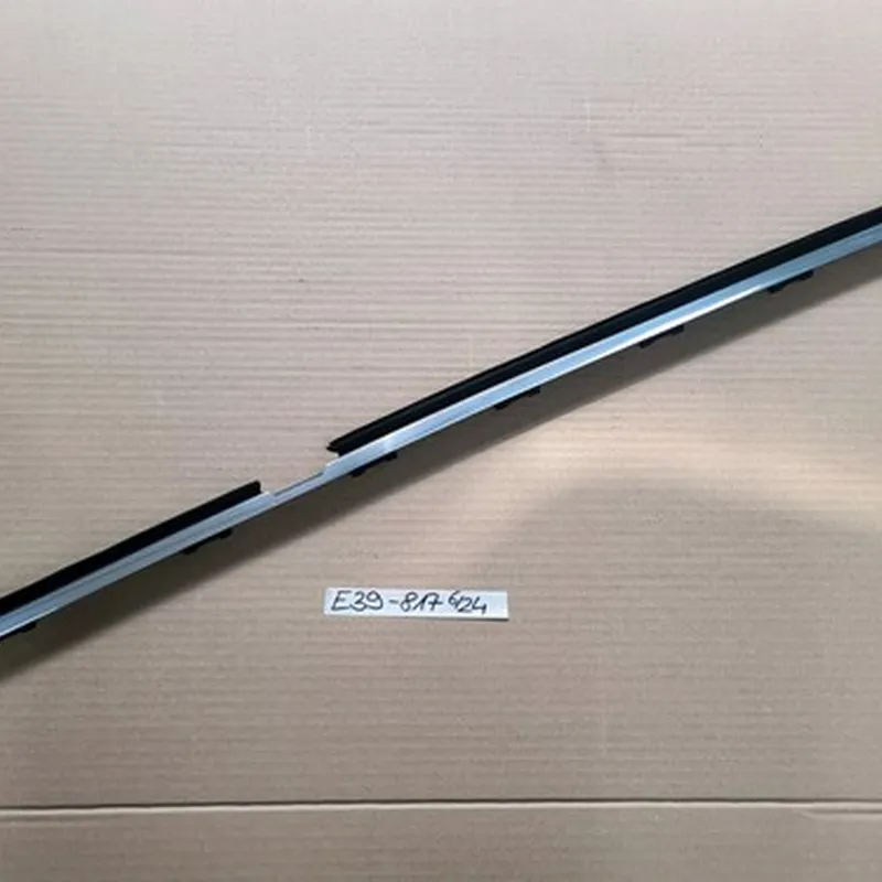 BMW E39 Zierleiste Chrom Fenster Schacht Leiste Dichtung HINTEN LINKS 8185817