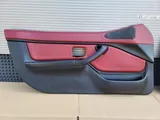 BMW Z3 Roadster  Tür Verkleidung Voll Leder Rot Schwarz R+L + Türgriff ABHOLUNG 