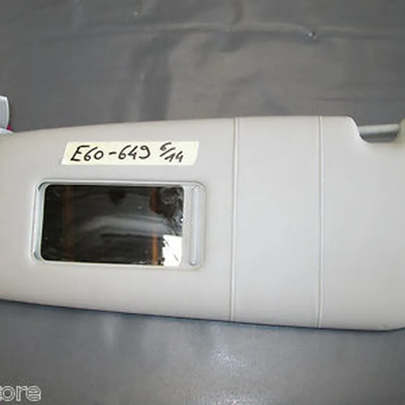 BMW E60  E61 Sonnenblende grau Sonnen Schutz Blende LINKS beleuchtet 7066649