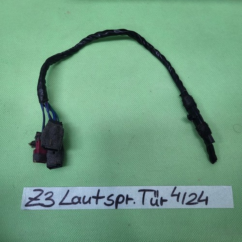 BMW Z3 Roadster + Coupe Stecker Kabel Stück für Hochton Lautsprecher in der Tür