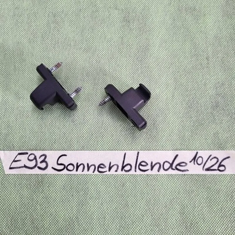 BMW E93 Cabrio Sonnenblenden Halter Gegenstück Befestigung