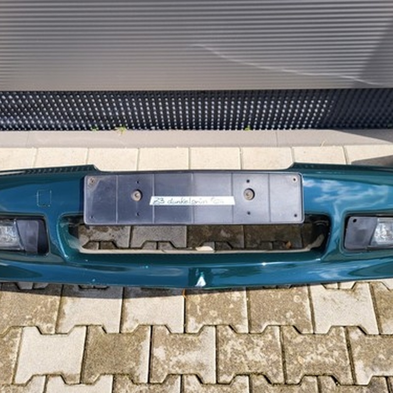 BMW Z3 Roadster Frontschürze Verkleidung Stoßstange VORNE grün  schwarz ABHOLUNG