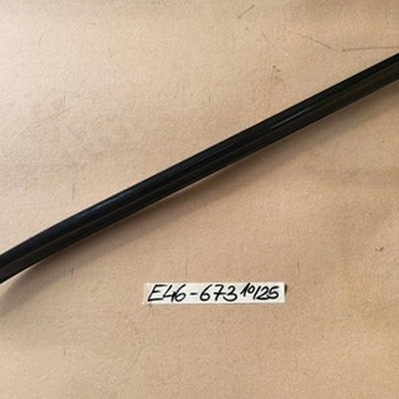 Leiste BMW E46 Cabrio Zierleiste Blende Seitenwand HINTEN LINKS  Schwarz 8208673