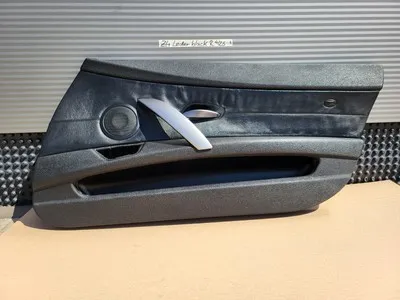 Türverkleidung BMW Z4 E85 Tür Verkleidung Türtafel Leder Oregon  schwarz RECHTS