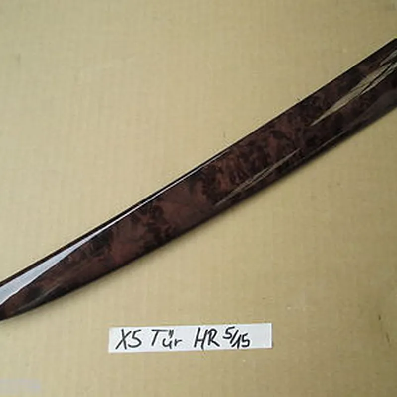 BMW X5 E53 Tür Leiste Holz / Interieur Zierleiste Edelholz HINTEN RECHTS