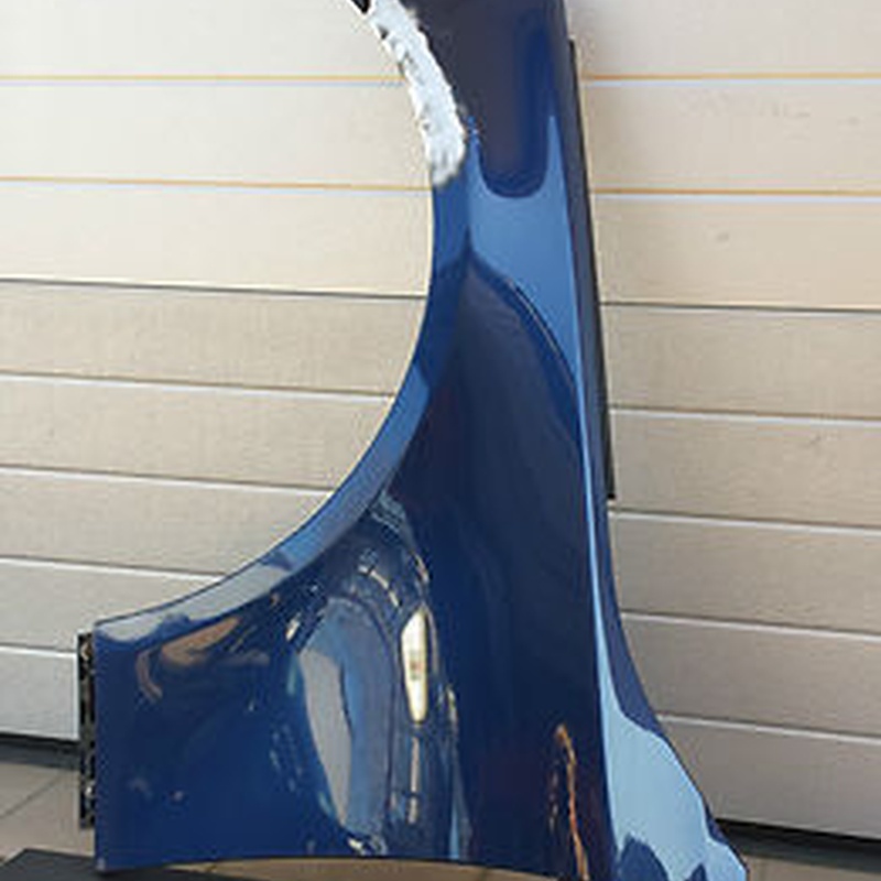 BMW E60 / E61 Kotflügel Seitenwand VORNE LINKS blau / beschädigt  ABHOLUNG