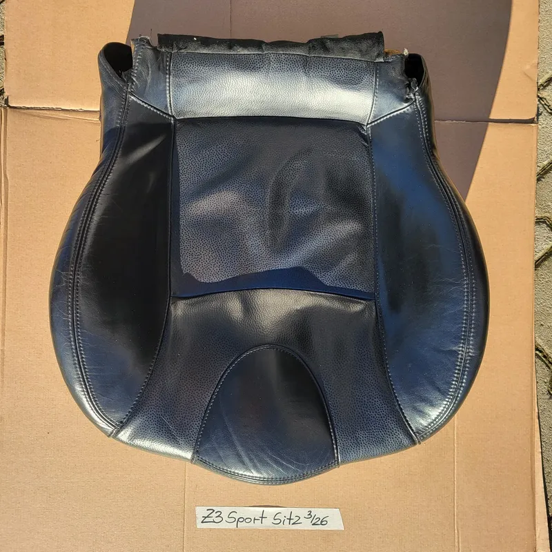 BMW Z3 Roadster Fahrer Sport Sitz Unterteil Leder Oregon Dot schwarz Sitzheizung