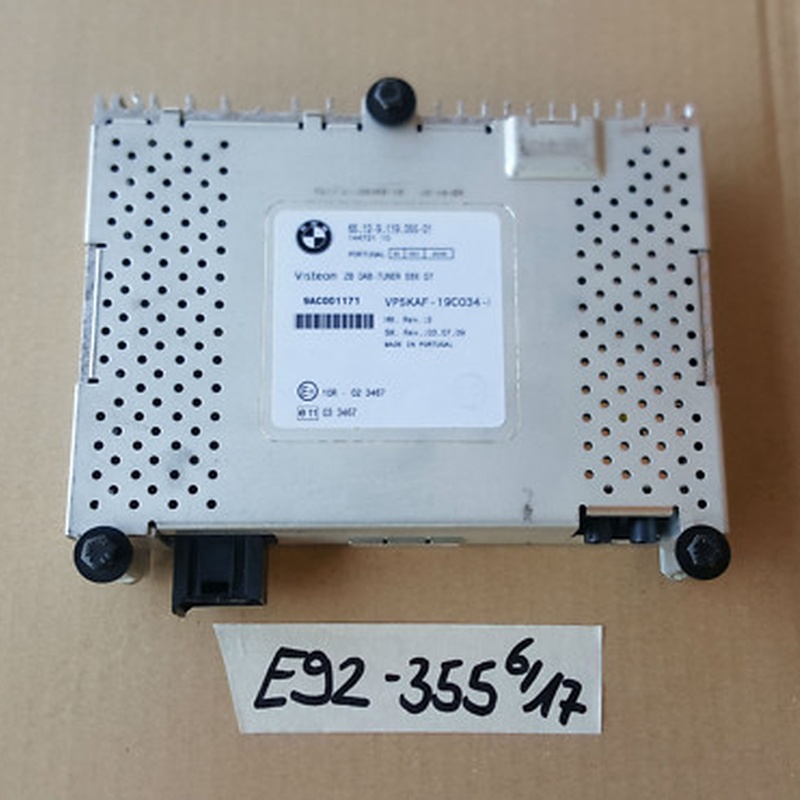 BMW E90 E91 E92 E93 E87 Steuergerät Radio Modul DAB Tuner 9119355