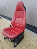 BMW Z3 Roadster Fahrer Sitz LINKS Leder rot snake + Gestell + Motoren ABHOLUNG