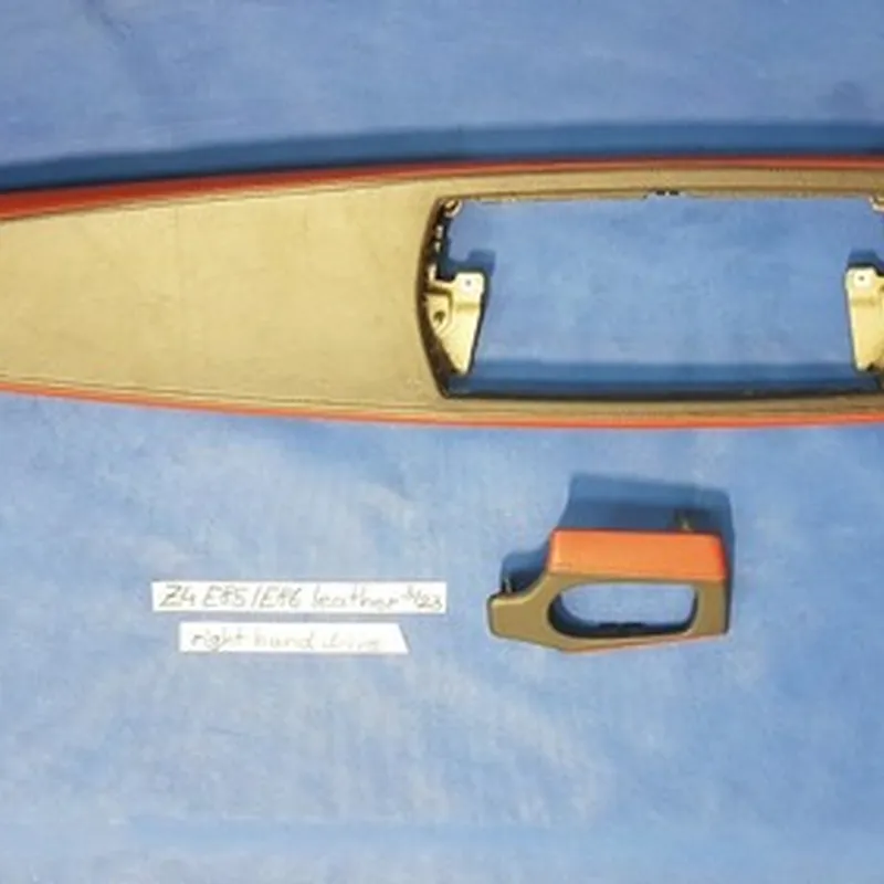 BMW Z4 leather cockpit trim Armaturenbrett Verkleidung Leder right hand drive