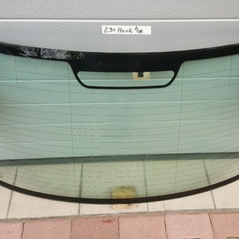 original BMW E90 Limousine beheizte Heckscheibe Fenster Glas Scheibe Hinten