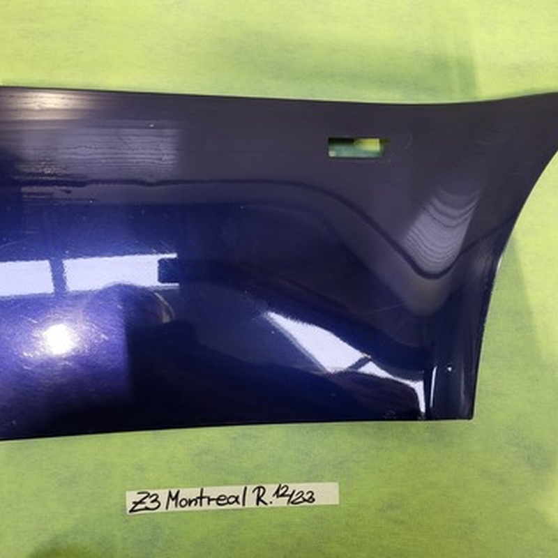 BMW E36 Z3 Roadster Kotflügel Seitenwand  VORNE RECHTS Montreal Blau Metallic