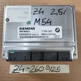 BMW Z4 E85 Motor Steuergerät 7530260 EWS Modul Zündschloss Schlüssel 2,5i  M54