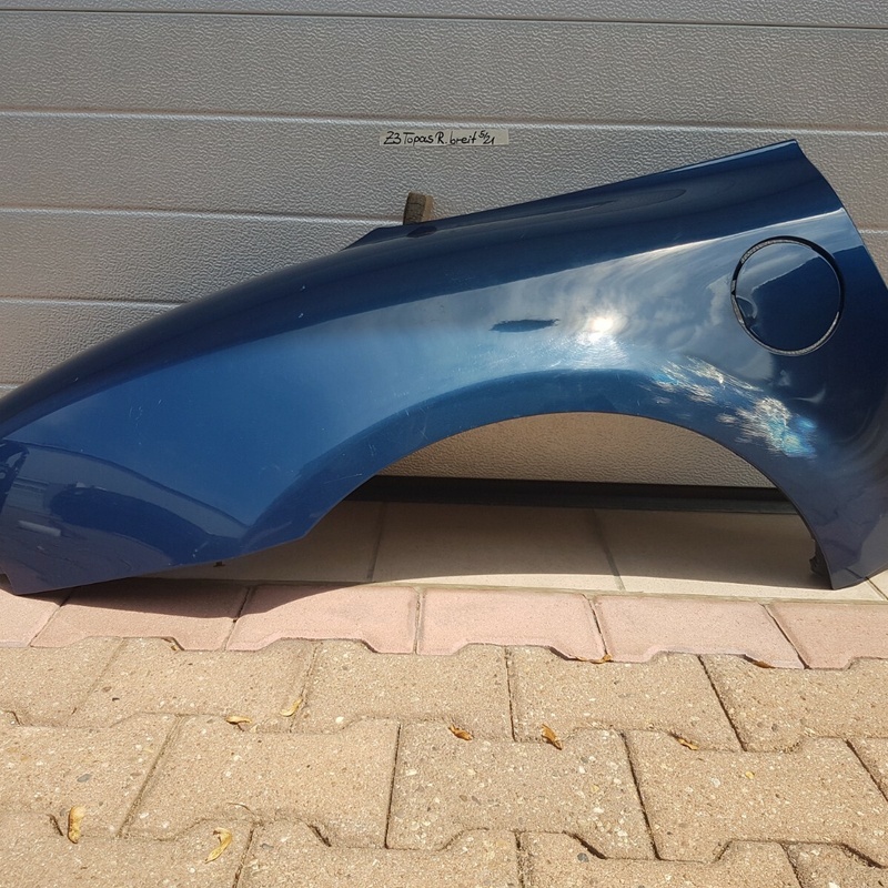 BMW Z3 Roadster Kotflügel Seitenwand breit HINTEN RECHTS blau