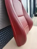 BMW Z3 Beifahrer Sitz Oberteil Leder rot Rückenlehne Polster Sitzheizung 