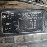 BMW Z3 Roadster Heckklappe Heckdeckel Kofferraum Deckel Stahl Grau ABHOLUNG