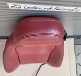 BMW Z3 Roadster Fahrer Sitz Oberteil Leder rot Rückenlehne Polster Sitzheizung 