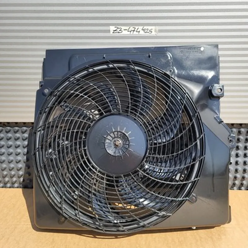 BMW E36 + Z3  Drucklüfter Klima Zusatz Lüfter Motor Flügelrad + Rahmen 8397474