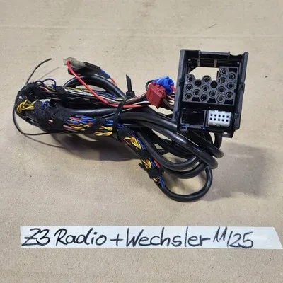 BMW Z3 Roadster Audio Kabelbaum Radio Adapter + CD Wechsler Kabel 1388889