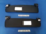 BMW Z4 E85 Sonnenblende Set Sonnen Schutz LINKS 7016665 RECHTS 7016666 Schwarz 