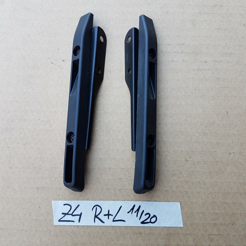 BMW Z4 E85 Windschott Halter Windschutz Halterung Leiste HINTEN rechts + links